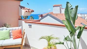 Design-Doppelzimmer, Gartenblick | Ausblick vom Zimmer