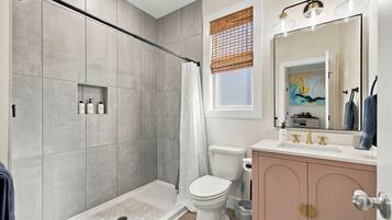 Bathroom #2: full bathroom with shower on main floor