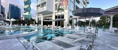 Appartement, 2 chambres, accessible aux personnes à mobilité réduite, fumeur | Piscine