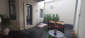Restauration en plein air