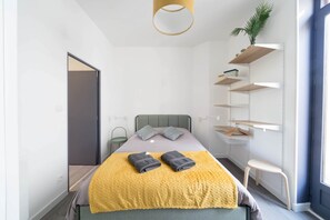 2 Schlafzimmer, Bügeleisen/Bügelbrett, kostenloses WLAN, Bettwäsche
