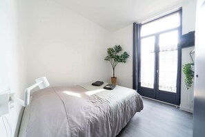 1 Schlafzimmer, Bügeleisen/Bügelbrett, kostenloses WLAN, Bettwäsche