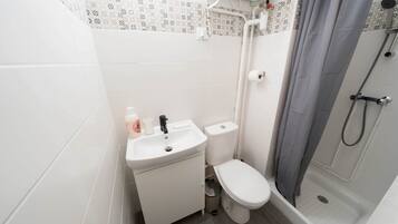 Dusch, hÄrtork och handdukar