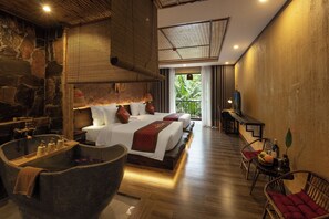 Egyptian cotton sheets, premium bedding, Select Comfort beds, minibar - Tam Coc Oasis Resort & Spa (Hoa Lu)