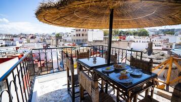 Terrasse sur le toit