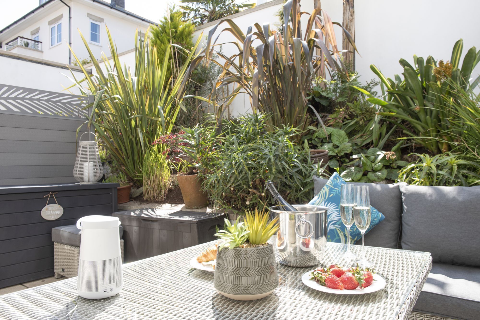 Udendørs spisemuligheder