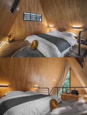 Rideaux occultants, chambres insonorisées, fer et planche à repasser