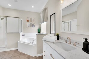 Shower, towels