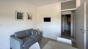 公寓, 2 間臥室, 陽台, 城市景觀 | 客廳