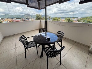 Deluxe Double Room, Air conditioning | Terrace/patio - Reva Suites (Arsikere)