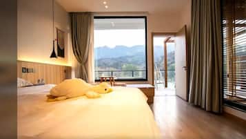 Suite estudio Deluxe | Decoración individual, mobiliario individual, wifi gratis