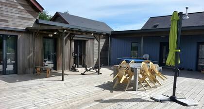 Appartement 'Au P'tit Venton - Ăcologique' avec terrasse privĂ©e, jardin privĂ© et Wi-Fi