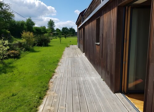 Appartement 'Au P'tit Venton - Écologique' avec terrasse privée, jardin privé et Wi-Fi