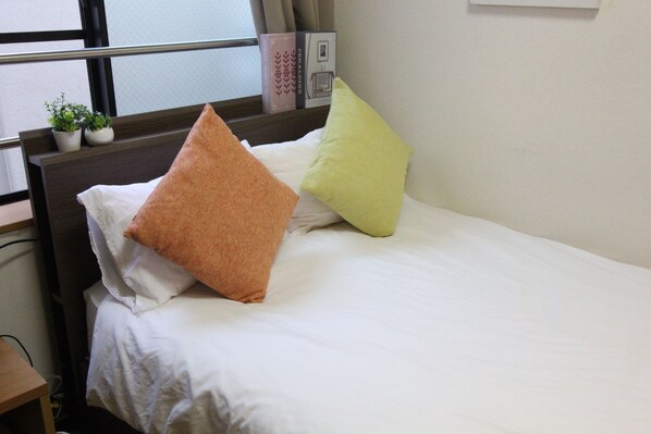 1 soverom og sengetøy