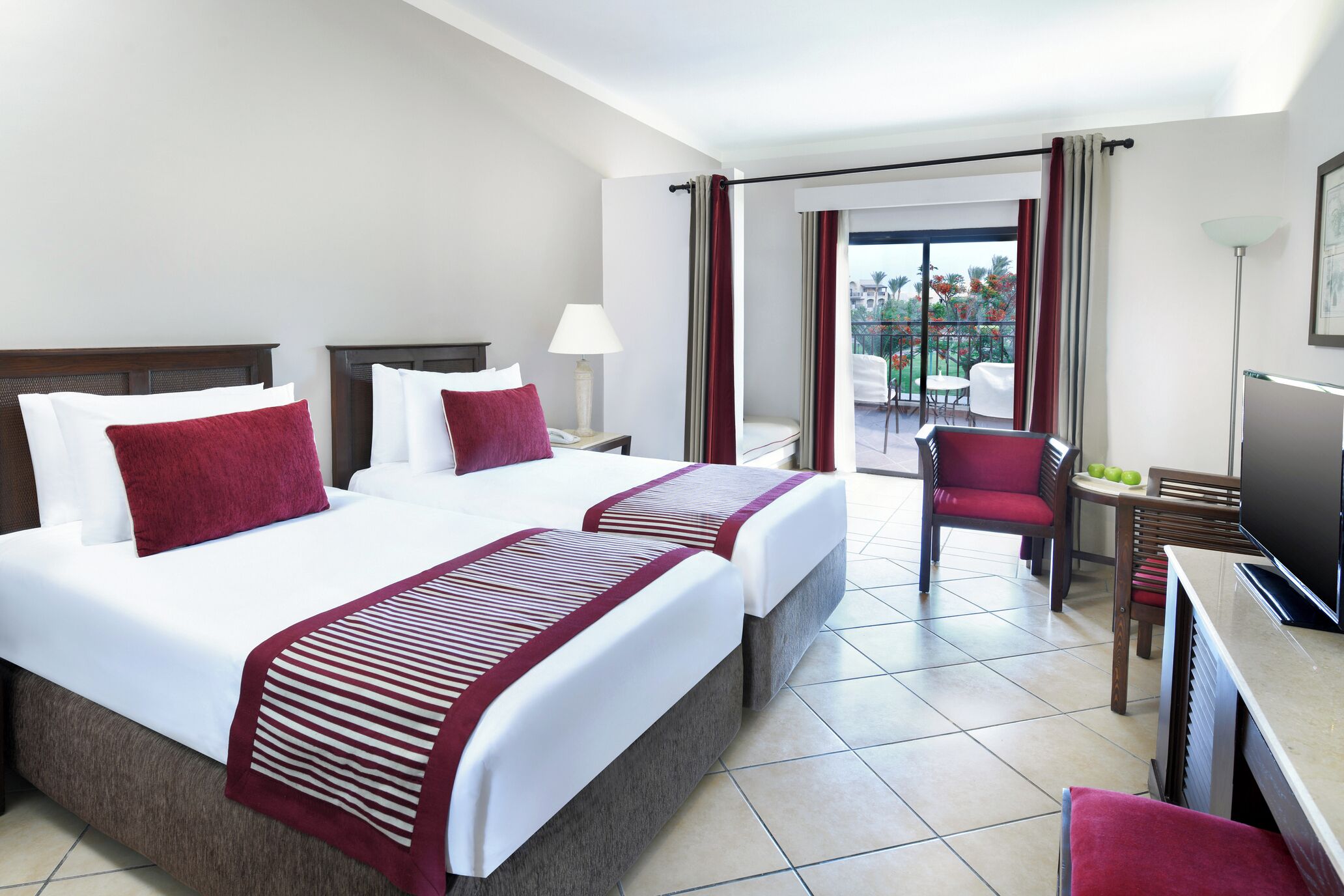 Bedroom. Interior and views may vary by availability.