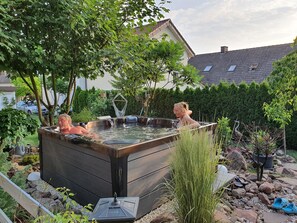 Idromassaggio all'aperto