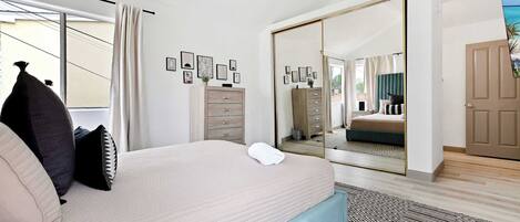 3 bedrooms, iron/ironing board, travel cot, WiFi