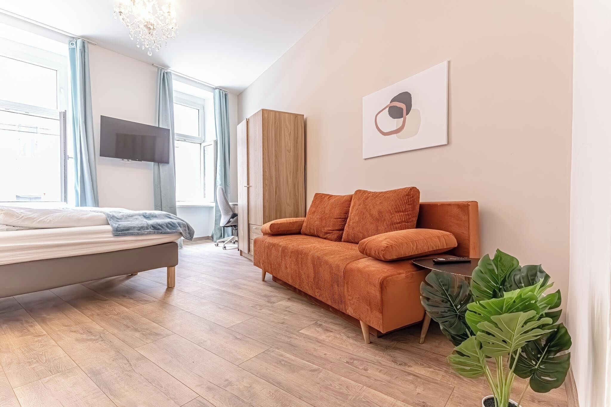 Basic-Apartment | Ausblick vom Zimmer