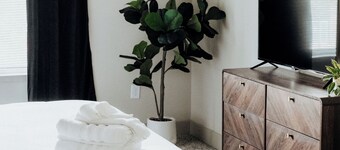 Downtown 2BR Retreat | Stylish Comfort & Space