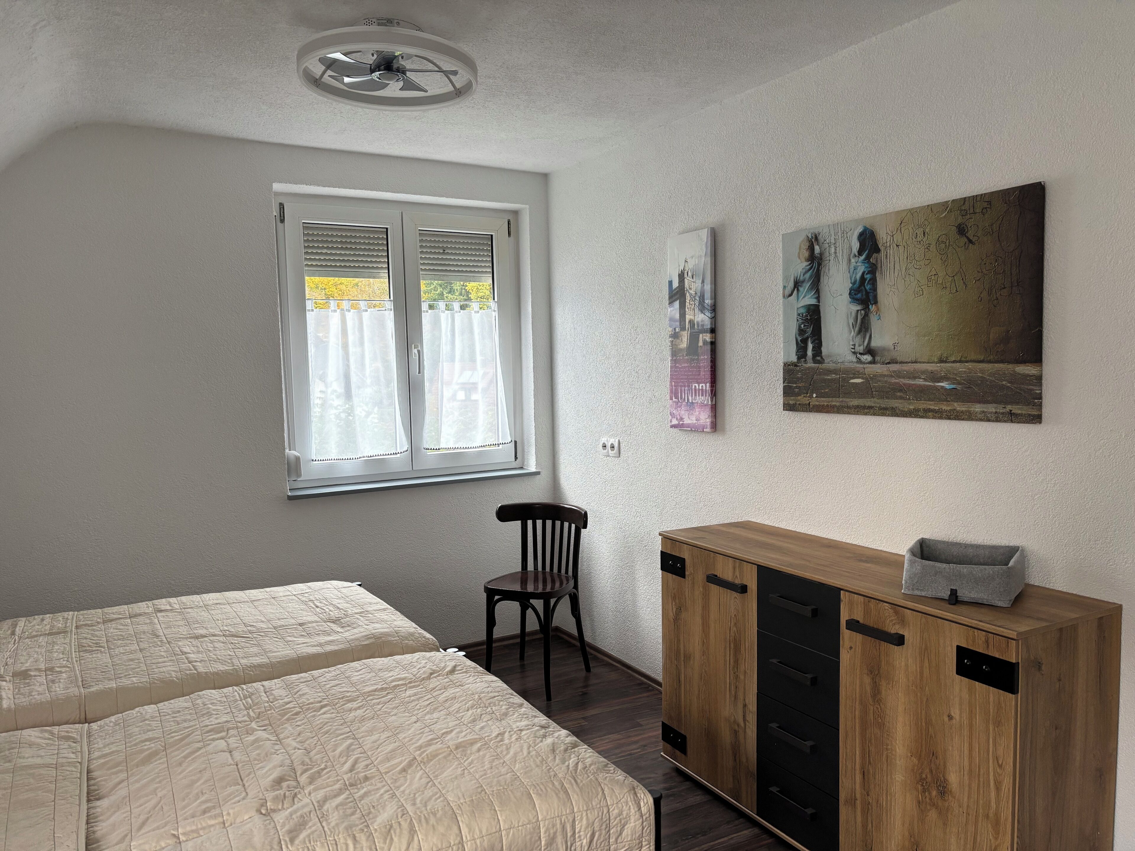 1 bedroom, iron/ironing board, travel crib, free WiFi