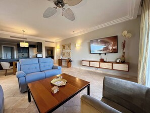 Apartment, 2 Bedrooms, Accessible, Balcony | Living room - Enjoy Cap Cana Beach In Comfortable Marina Condo (Punta Cana)