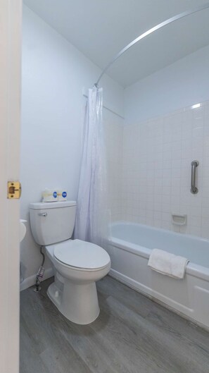 Hair dryer, towels