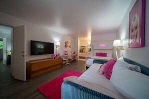 1 غرفة نوم وواي فاي وملاءات أسرّة