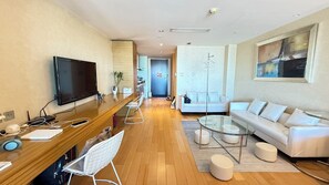 Comfort-huoneisto, 1 suuri parisänky, kaupunkinäköala | Ilmainen Wi-Fi