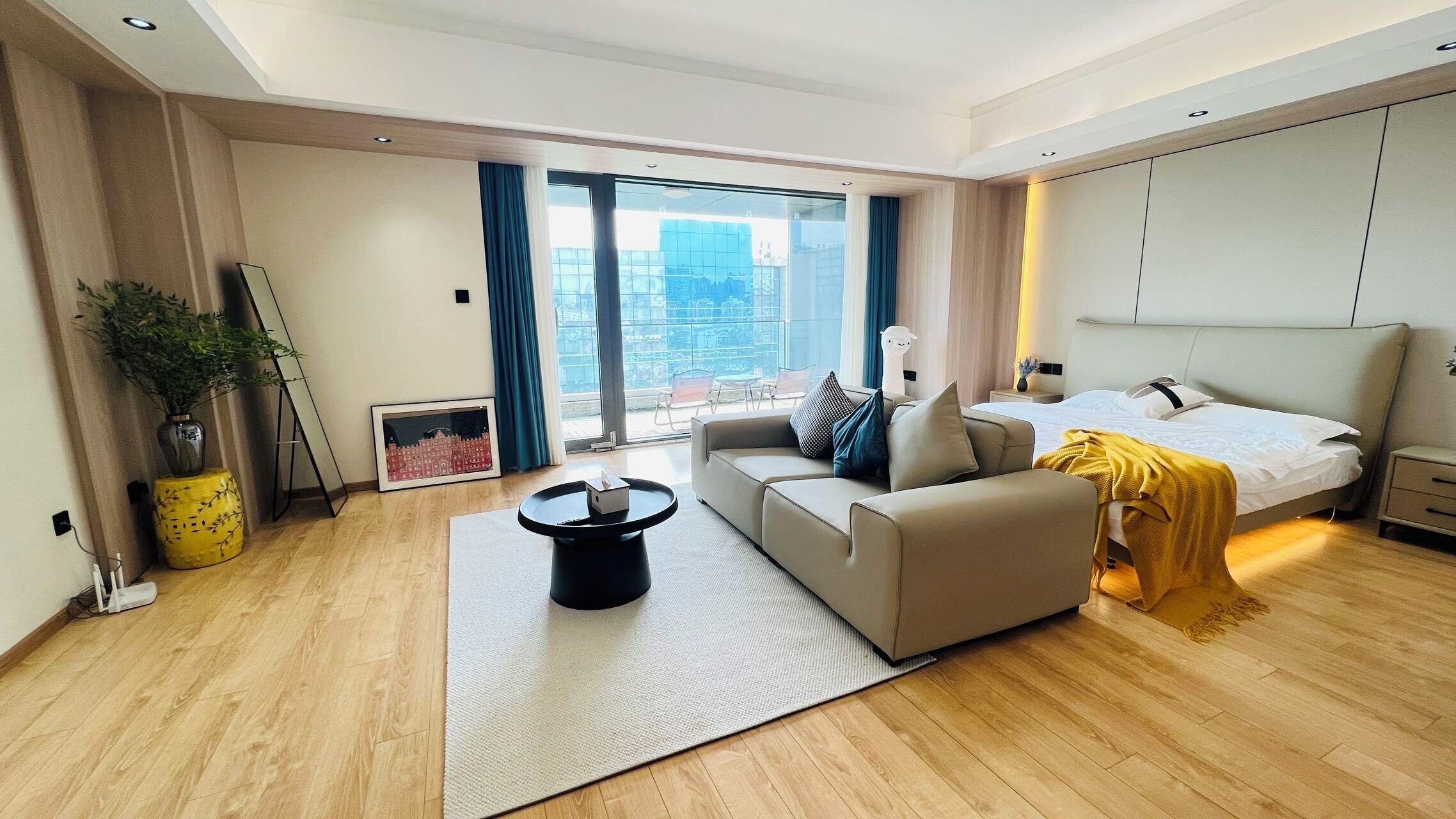 Comfort-Apartment, Nichtraucher, Terrasse | Individuell dekoriert, kostenloses WLAN, Bettwäsche