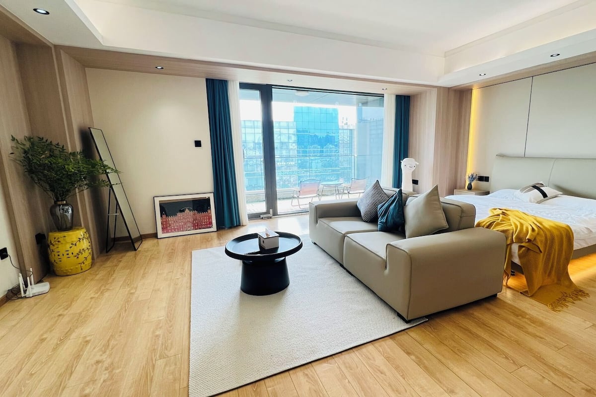 Comfort-Apartment, Nichtraucher, Terrasse | Individuell dekoriert, kostenloses WLAN, Bettwäsche