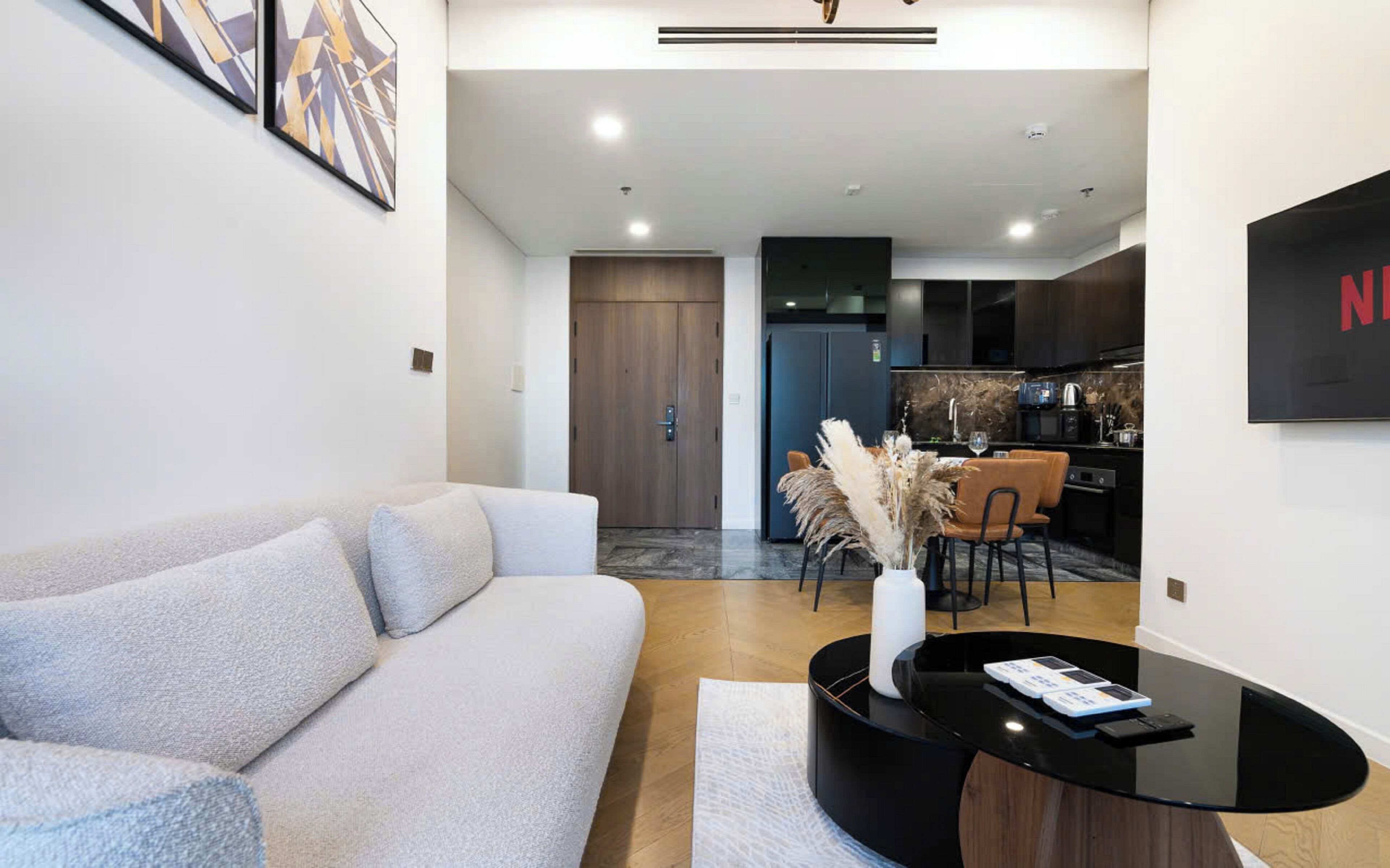 Presidential Suite, 2 Bedrooms, Club Lounge Access, City View | Egyptian cotton sheets, premium bedding, down comforters