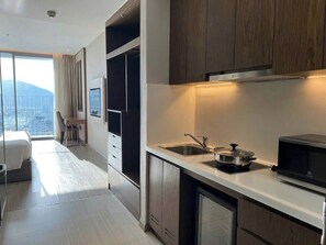 Deluxe appartement | Privékeuken