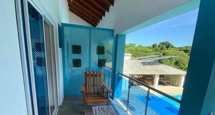 Villa amplia con piscina privada cerca de Playa Ensenada, Punta Rucia
