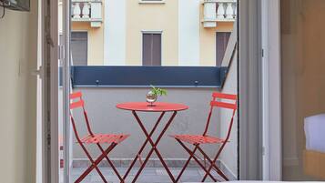 Panoramic Double or Twin Room, City View | Terrace/patio