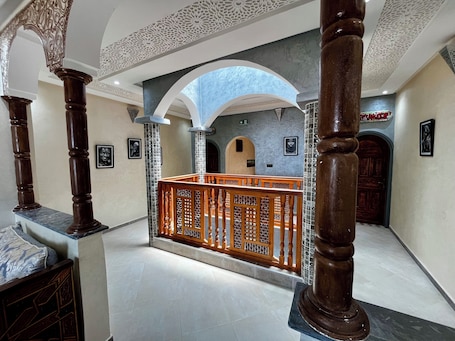 Innendetails. Riad La Tempérance