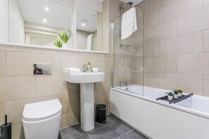 Hair dryer, towels