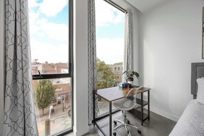 1 bedroom, desk, iron/ironing board, WiFi