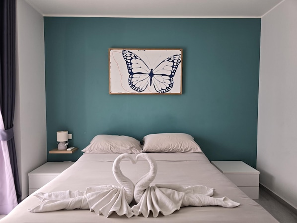 Apartment, Balcony, City View | In-room safe, blackout drapes, iron/ironing board, free WiFi