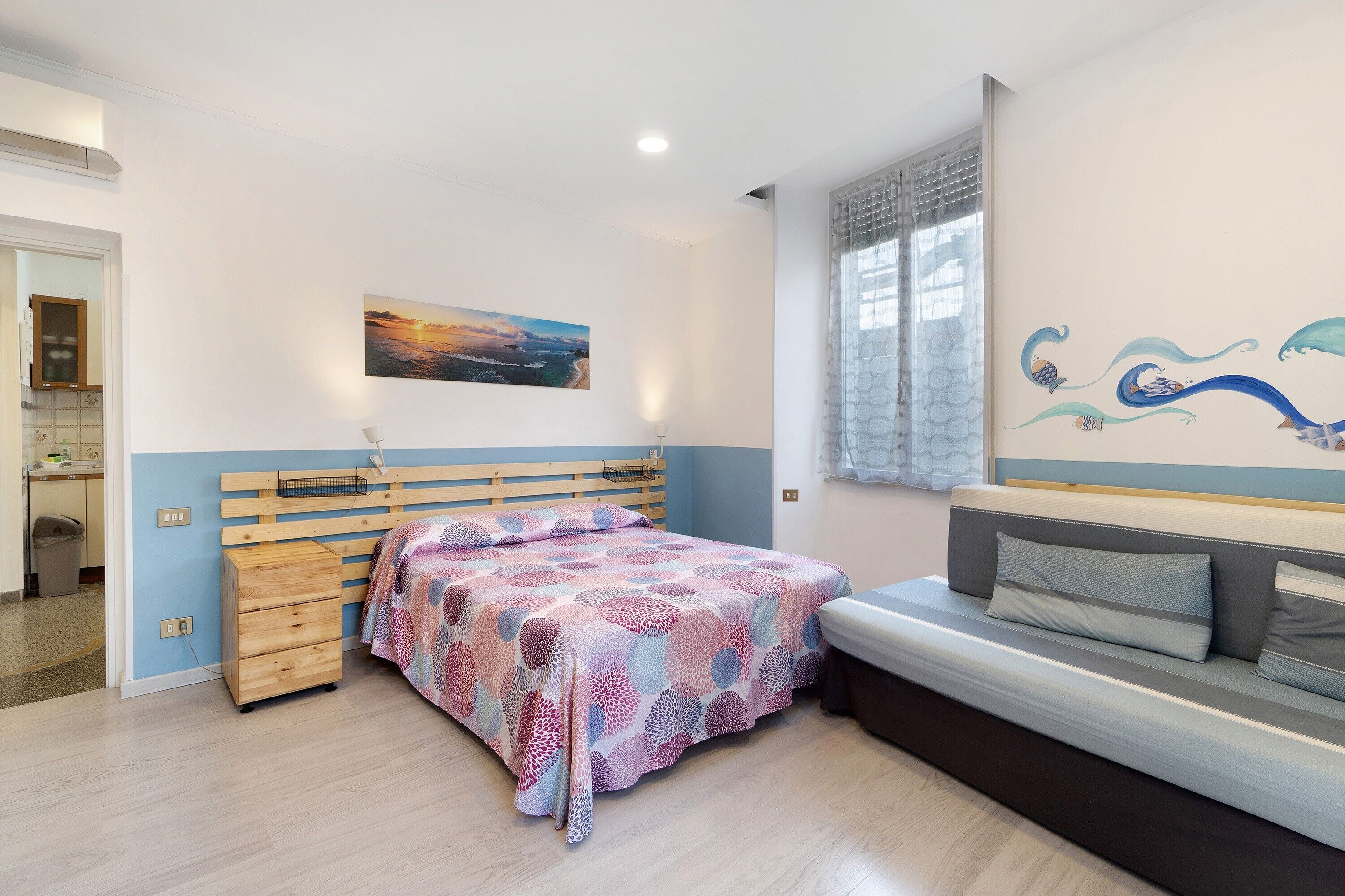 2 chambres, fer et planche à repasser, Wi-Fi, draps fournis