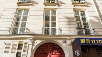 Façade de l’hébergement