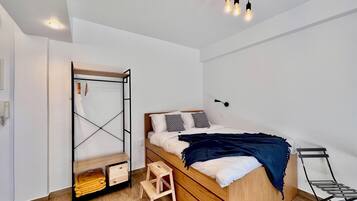 1 soverom, strykejern/-brett, wi-fi og sengetøy