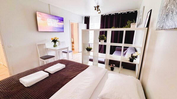 1 bedroom, iron/ironing board, WiFi, bed sheets - Comfy 2-Room apartment in Oulu City center, Parking (Oulu)