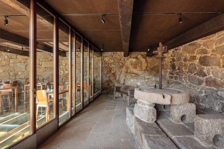 Terraza o patio. A CASA DE ALDÁN