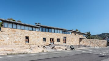 Overnatningsstedets facade