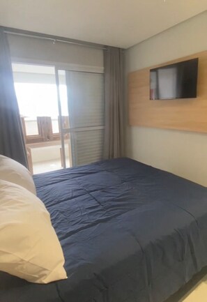 1 غرفة نوم ومكواة/لوح كي وواي فاي وملاءات أسرّة