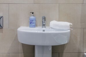 Hair dryer, towels