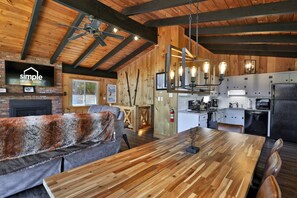 Interior - RoundTop Chalet | Hot Tub, Fire Pit & Mountain Views near Killington & Okemo (Plymouth)