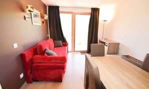 Living area - 3 Rooms 6 People LE Front DE Neige - Wifi Plagne Villages (La Plagne-Tarentaise)