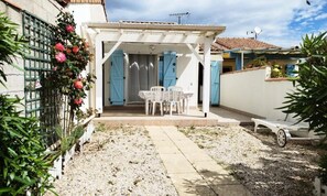 Outdoor dining - House Near Beach With Private Terrace (Frontignan)