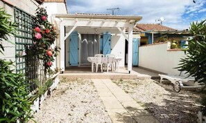 Outdoor dining - House Near Beach With Private Terrace (Frontignan)
